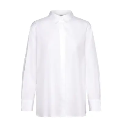 Jeanne *Villkorat Erbjudande Långärmad Skjorta Vit Stylein