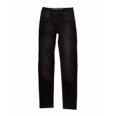Jeans Girl - Slim Fit Jeans Slim Jeans Svart Minymo