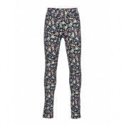 Jeggings 5 Pocket Aop Flowers Leggings Multi/mönstrad Lindex