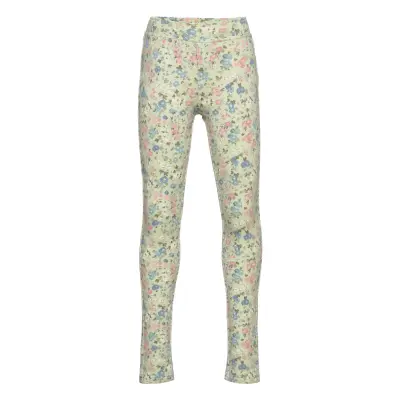Jeggings 5 Pocket Aop Flowers Leggings Multi/mönstrad Lindex
