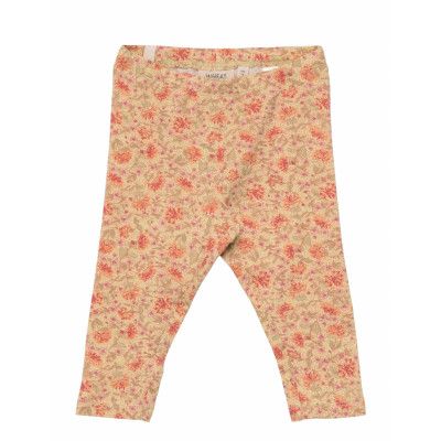 Jersey Leggings Leggings Multi/mönstrad Wheat