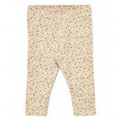 Jersey Leggings Leggings Multi/mönstrad Wheat