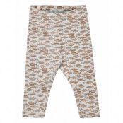 Jersey Leggings Leggings Multi/mönstrad Wheat