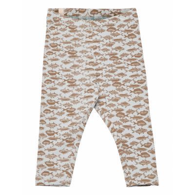 Jersey Leggings Leggings Multi/mönstrad Wheat