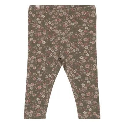 Jersey Leggings Bottoms Leggings Multi/patterned Wheat