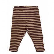 Jersey Pants Silas Leggings Brun Wheat