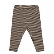 Jersey Pants Silas Leggings Multi/mönstrad Wheat