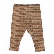 Jersey Pants Silas Leggings Multi/mönstrad Wheat