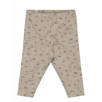 Jersey Pants Silas Leggings Multi/mönstrad Wheat