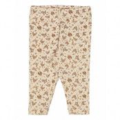 Jersey Pants Silas Bottoms Leggings Multi/patterned Wheat