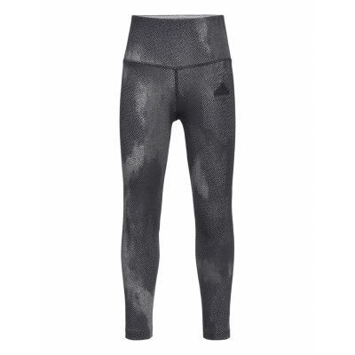Jg Fi Aop 7/8Le Sport Leggings Svart Adidas Performance