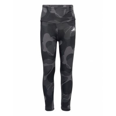 Jg Tr-Es Aop Ti Sport Running-training Tights Svart Adidas Sportswear