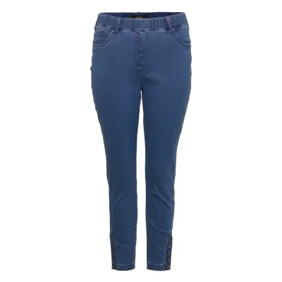 Jmacha, Crop, Jeggings Leggings Blå Zizzi