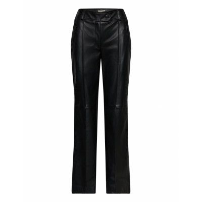 Joshua Bottoms Trousers Leather Leggings-Byxor Svart SUNCOO Paris