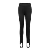 Josie Stirrup Leggings Leggings Svart Gina Tricot