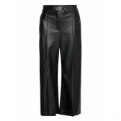 Joy Bottoms Trousers Leather Leggings-Byxor Black SUNCOO Paris