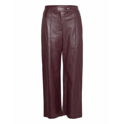 Joy *Villkorat Erbjudande Trousers Leather Leggings/Byxor Lila SUNCOO Paris