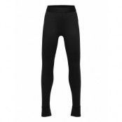 Junior Spirit Long John Black Leggings Svart Peak Performance