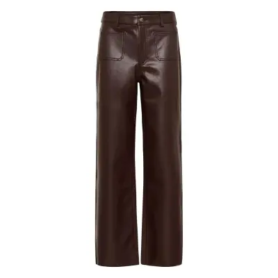 Kaffe Kamikka Pu Jeans Brun