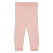 Knit Trousers Bottoms Leggings Rosa Mango