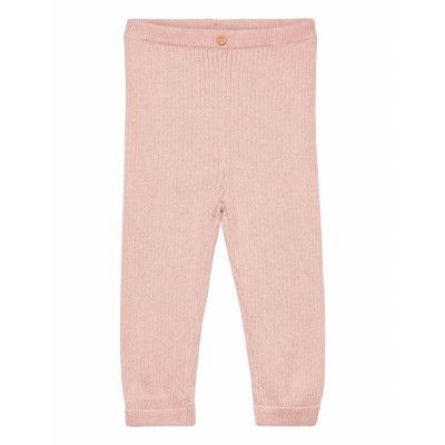 Knit Trousers Bottoms Leggings Rosa Mango