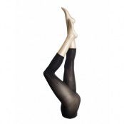 Ladies Den Leggings, Opaque Capri Leggings 3d 50 Den Lingerie Pantyhose & Leggings Svart Vogue