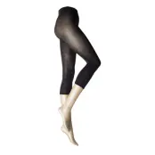 Ladies Den Leggings, Opaque Capri Leggings 3d 50 Den Lingerie Pantyhose & Leggings Svart Vogue
