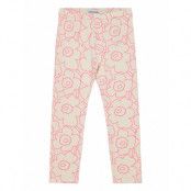 Lairi Mini Piirto Unikko Ii Bottoms Leggings Rosa Marimekko