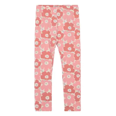 Lairi Unikko Ii Bottoms Leggings Coral Marimekko