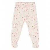 Lani - Legging W. Foot Baby Trousers Rosa Hust & Claire