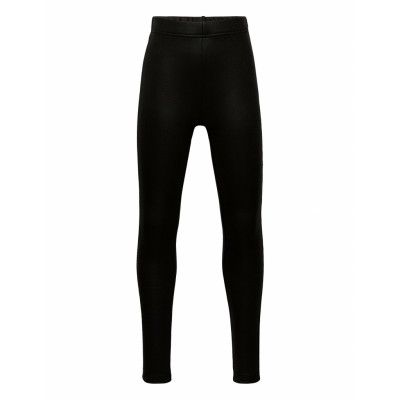 Laura Legging Leggings Svart Grunt