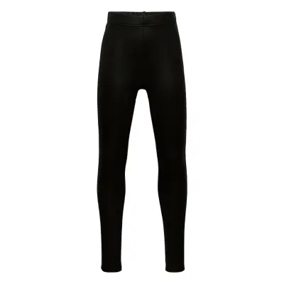 Laura Legging Leggings Svart Grunt