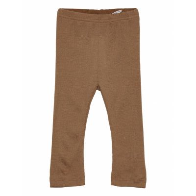 Leg Outerwear Leggings Base Layer Bottoms Brun MarMar Cph