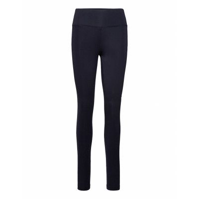 Legging Highwaist Logo Leggings Blå Tommy Hilfiger
