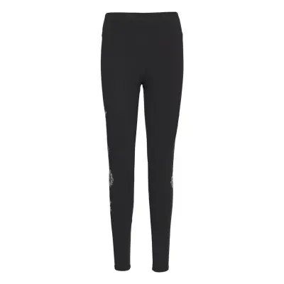 Legging Mandala Swiss Emb Leggings Svart Desigual
