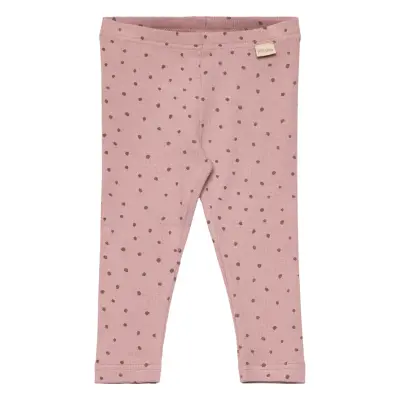 Legging Modal Dot Bottoms Leggings Pink Petit Piao