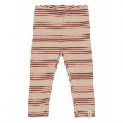 Petit Piao Legging Modal Multi Striped Röd