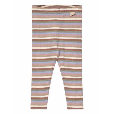 Petit Piao Legging Modal Multi Striped Multi/patterned