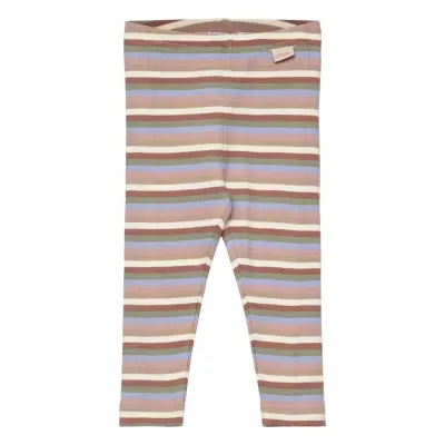 Petit Piao Legging Modal Multi Striped Multi/patterned