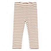 Petit Piao Legging Modal Striped Brun