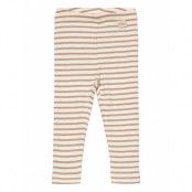 Petit Piao Legging Modal Striped Grön