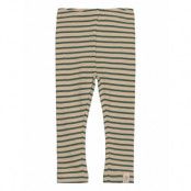 Petit Piao Legging Modal Striped Grön