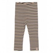 Petit Piao Legging Modal Striped Marinblå