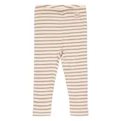 Legging Modal Striped Leggings Grön Petit Piao