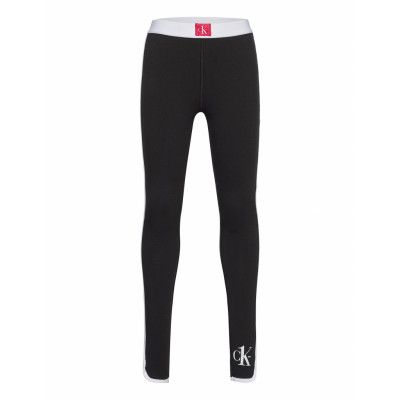 Legging Outerwear Base Layers Base Layer Bottoms Svart Calvin Klein