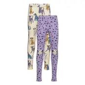 Leggings 2 Pack Dalmatians D Leggings Multi/mönstrad Lindex