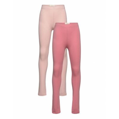Leggings 2-Pack Leggings Rosa Creamie