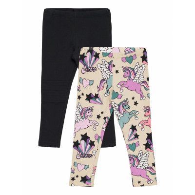 Leggings Ao Print Unicorn Leggings Multi/mönstrad Lindex