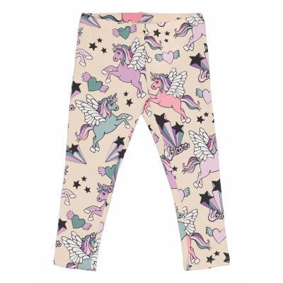 Leggings Ao Print Unicorn Leggings Svart Lindex