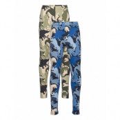 Leggings Aop 2 Pack Leggings Multi/mönstrad Lindex